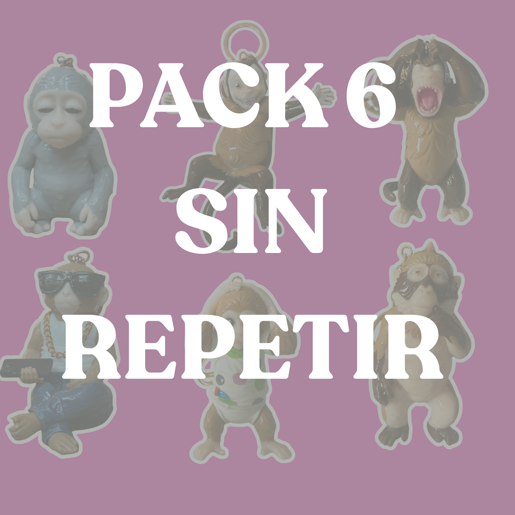 pack 6 sin repetidos serie 1